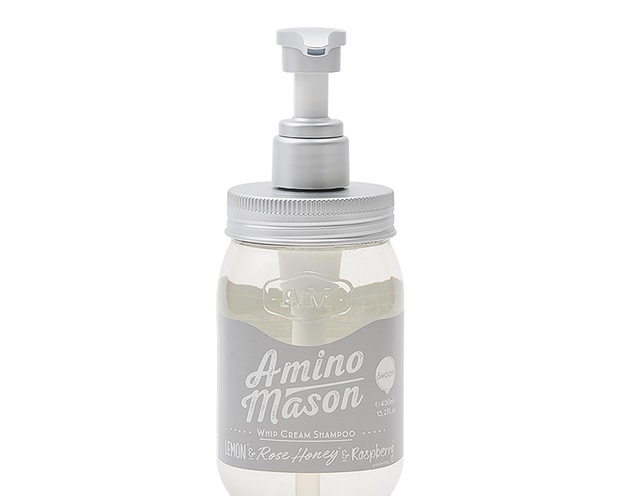aminomason柠檬玫瑰氨基酸无硅泡沫洗发水450ml