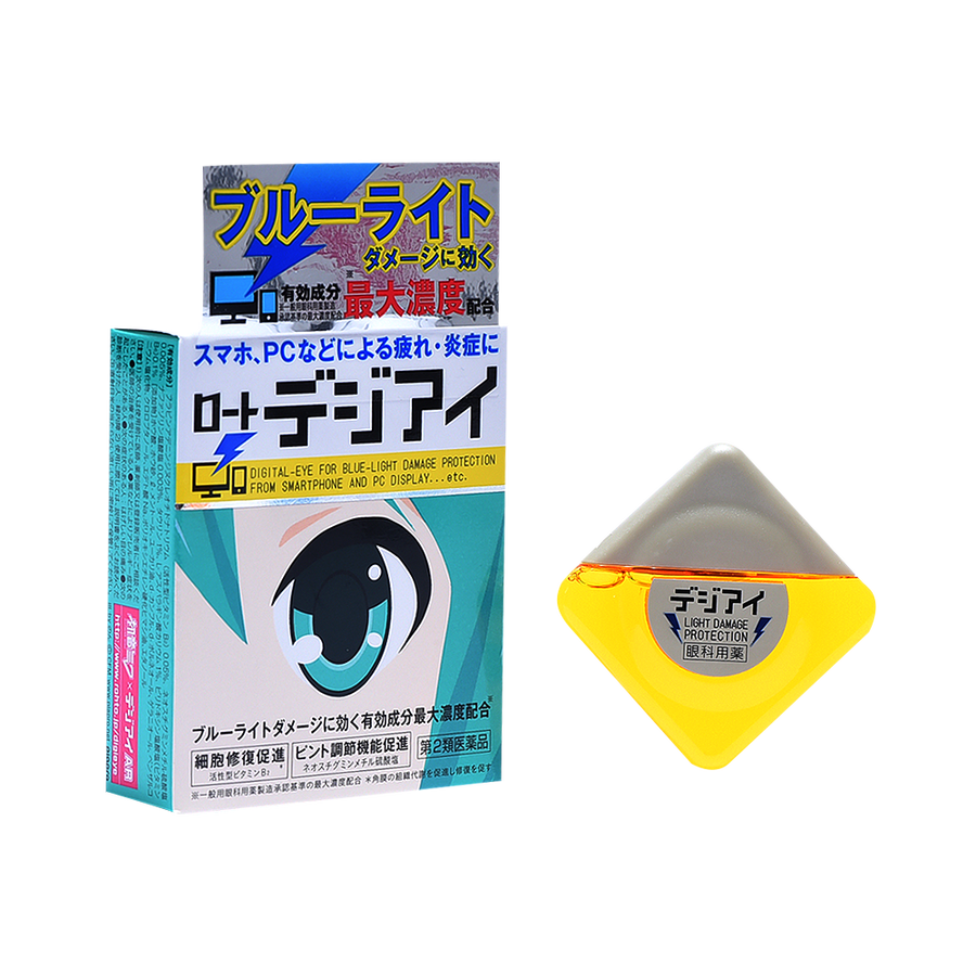 rohto 乐敦 digi eye眼药水 初音未来版 12ml