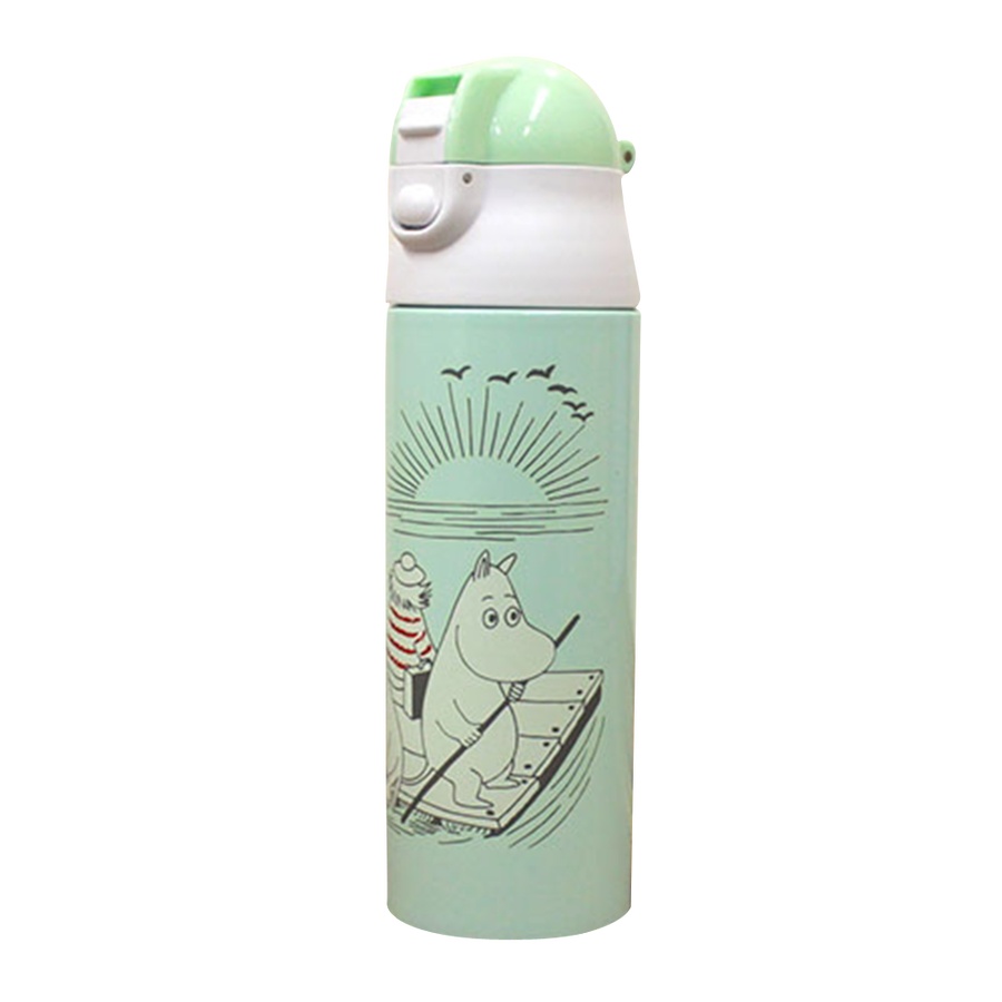 自营skater 斯凯达 moomin姆明冲奶用不锈钢轻便保温杯 smib5 500ml