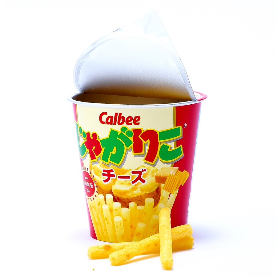 calbee 卡乐比 jagariko杯装薯条 芝士味 58g