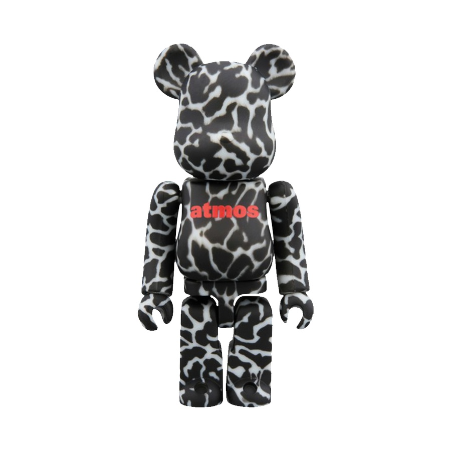 自营be@rbrick be@rbrick × atmos联名暴力熊摆件 黑色