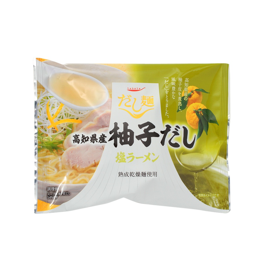 自营kokubu 高知县柚子味盐味拉面 102g