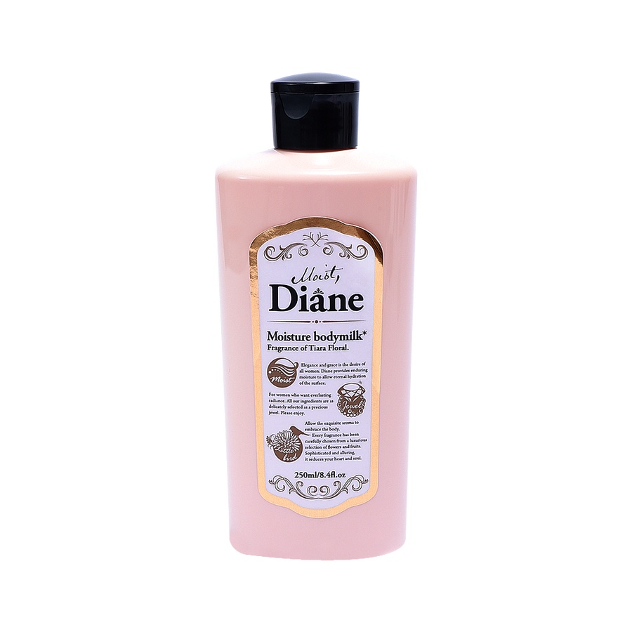 moist diane 保湿抗干燥滋润身体乳 皇冠花香250ml