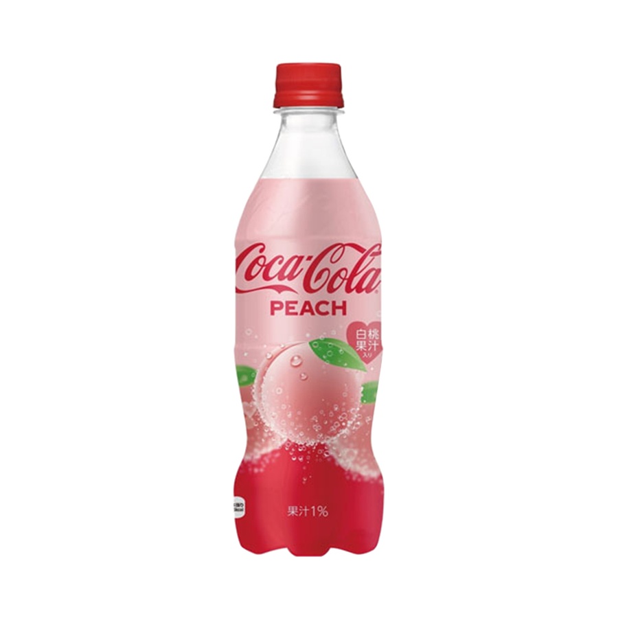 coca cola 可口可乐 2019新款蜜桃味可乐 500ml