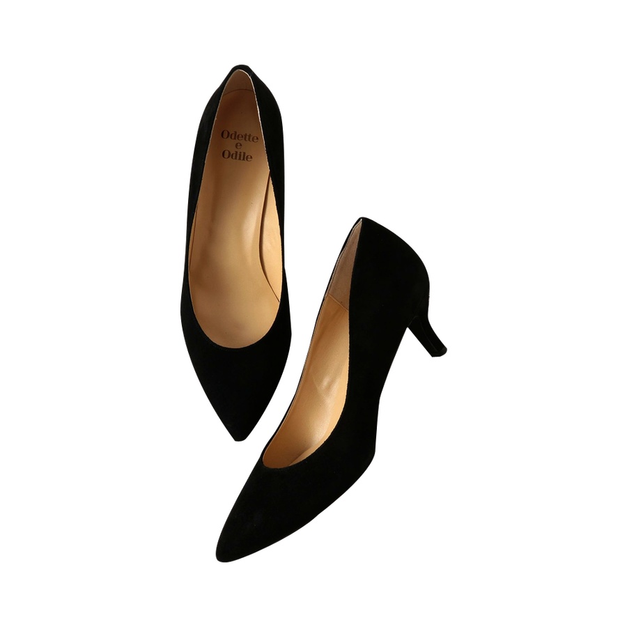 odette e odile 流行时髦高跟鞋 黑色 25cm