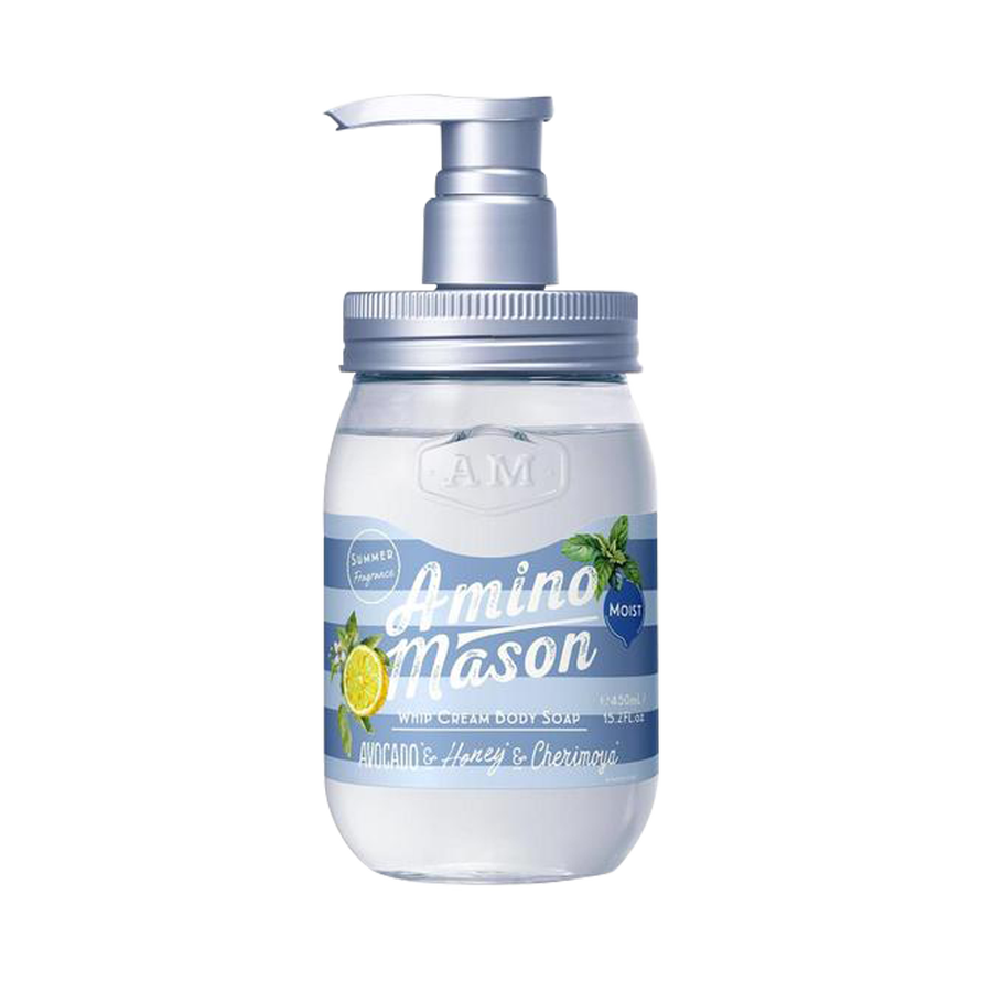 Amino mason 2019限定款 氨基酸植物保湿沐浴露 薄荷葡萄柚香 450ml