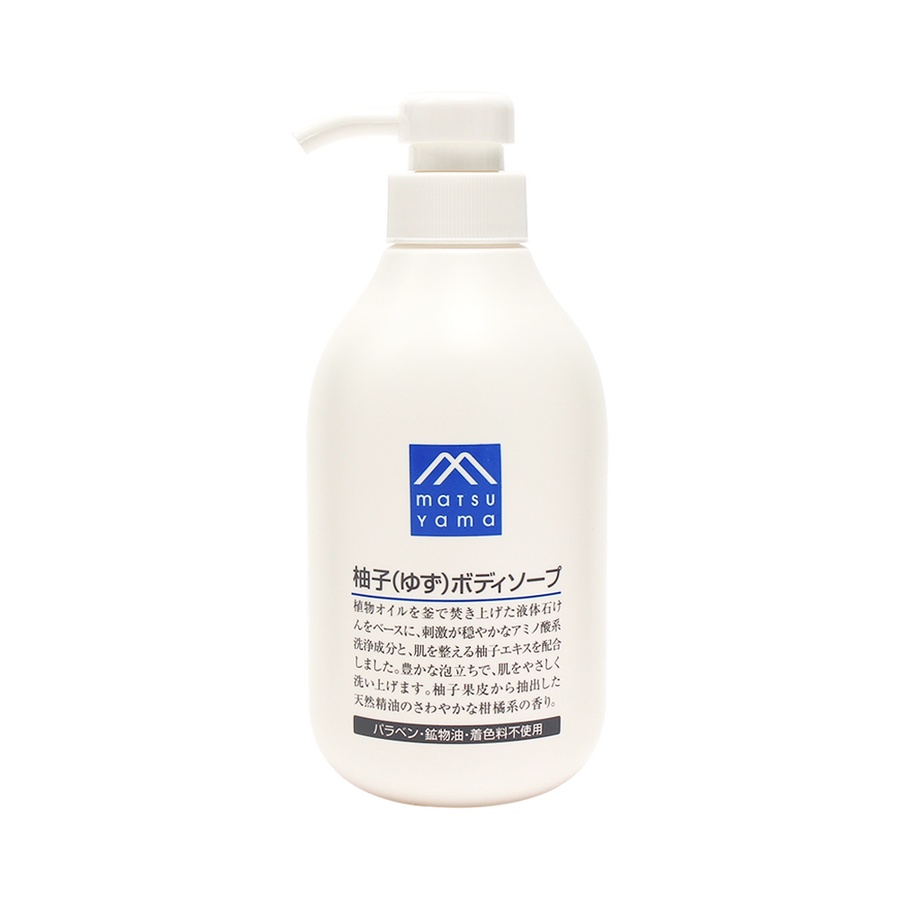MATSUYAMA 松山油脂 M-mark系列低刺激植物精油柚子沐浴露 480ml