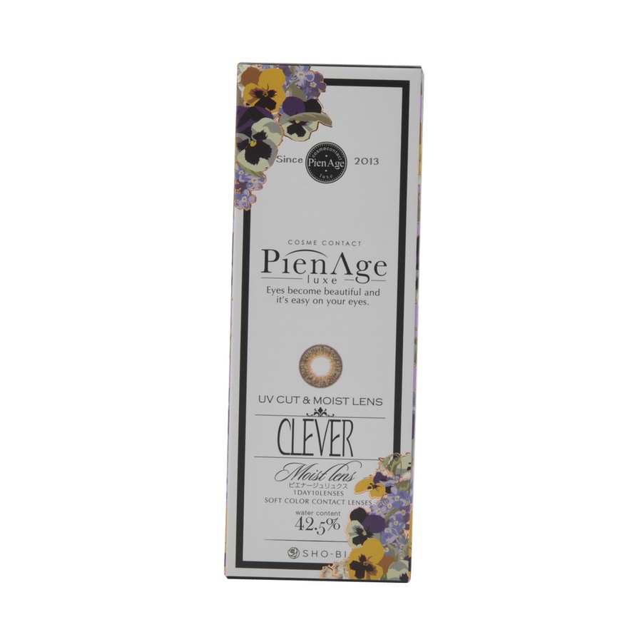PienAge Luxe系列日抛型美瞳 CLEVER 10枚 ±0.00