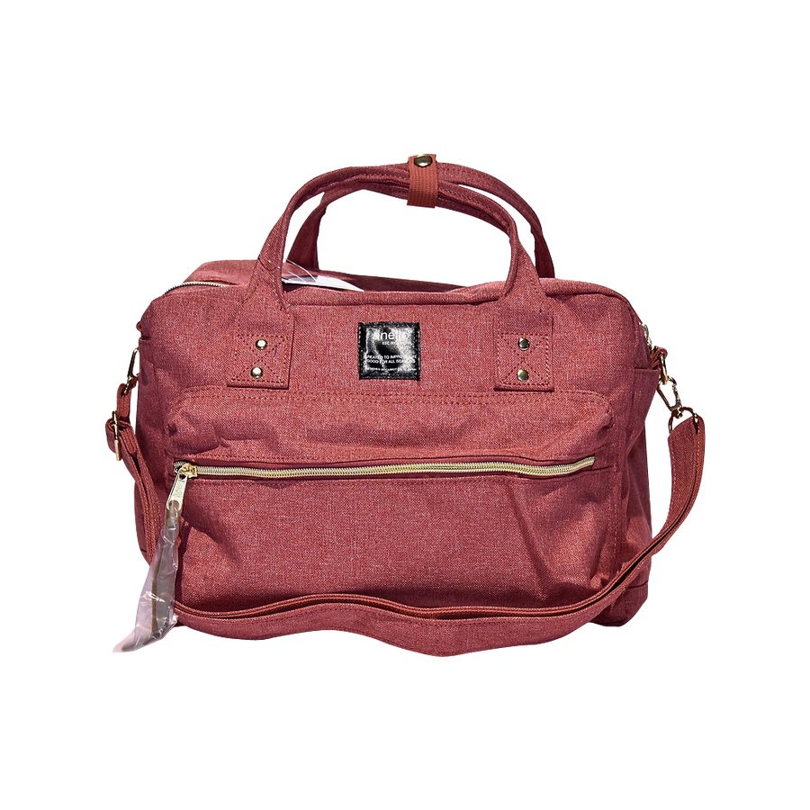 anello纯色简约磨砂斜跨包_anello箱包手袋斜挎包_豌豆公主