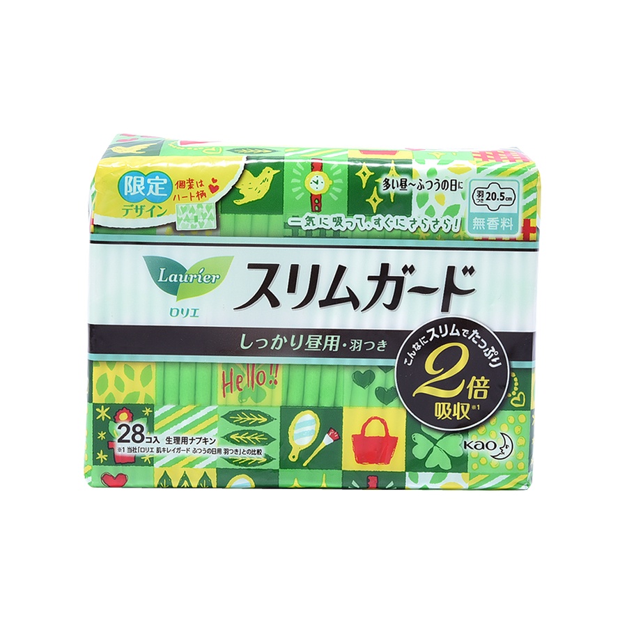 Laurier 乐而雅 零触感日用卫生巾 20.5CM*28片