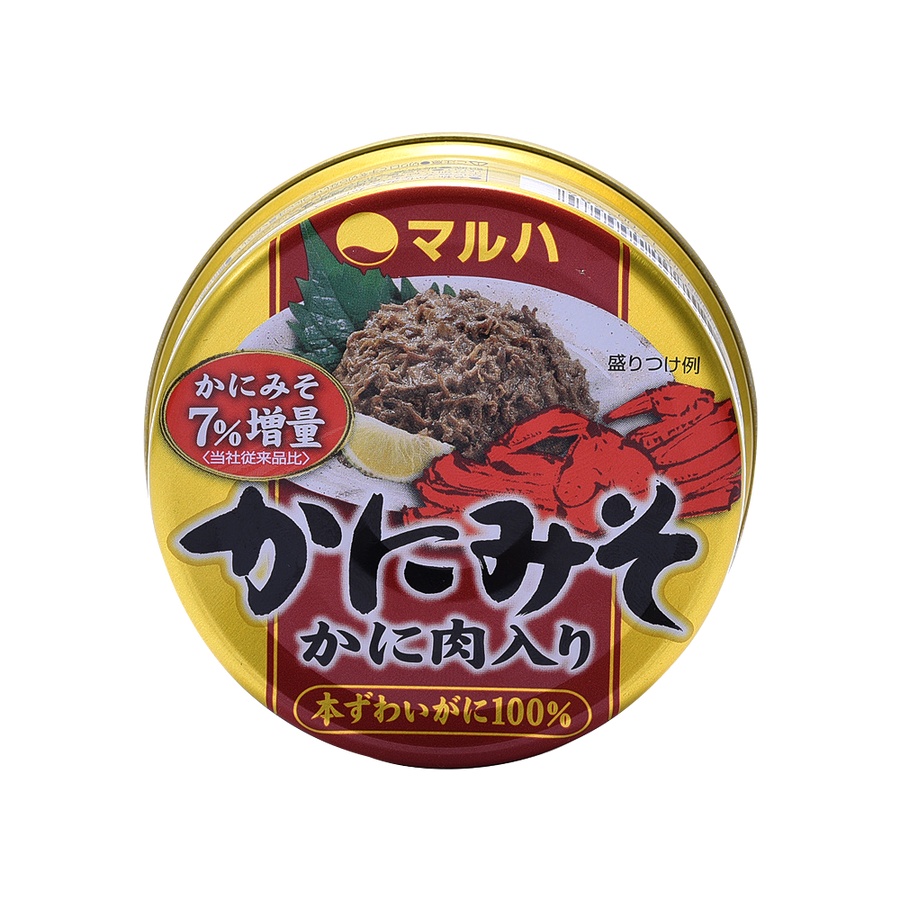 maruha-nichiro 蟹肉蟹黄酱罐头 50g