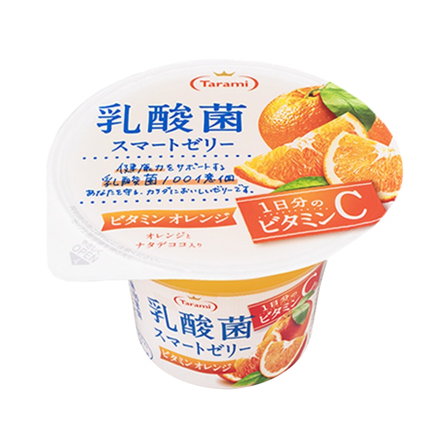 tarami 多良见 乳酸菌低卡果肉果冻 橙子味 190g