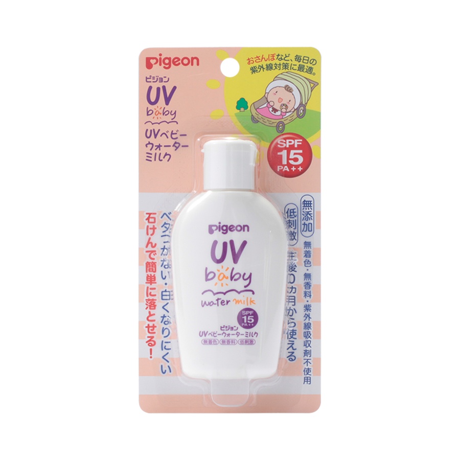 PIGEON 贝亲 婴儿UV防晒乳液 60g SPF15 PA++