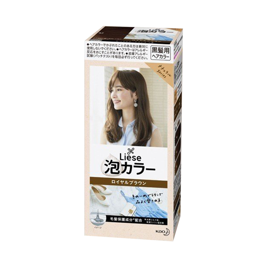 KAO 花王 PRETTIA泡沫染发剂 皇家棕色 1盒