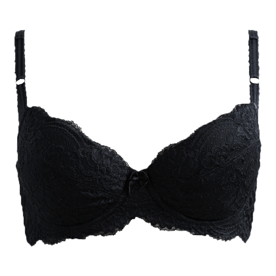 自营bradelis ny prima 聚拢文胸文胸 黑色 70b