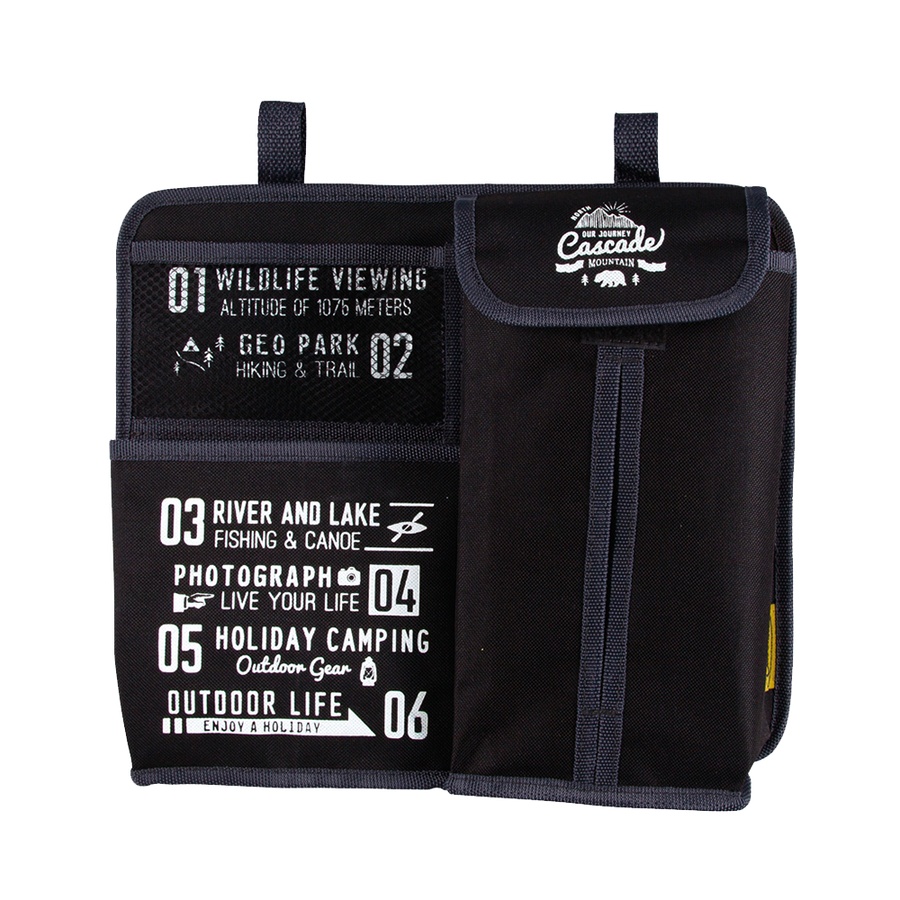 DECOLE OUTDOOR LIFE 车用收纳袋 黑色 1个