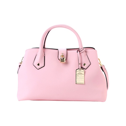 & chouette 纯色单肩手提包 中号 粉色