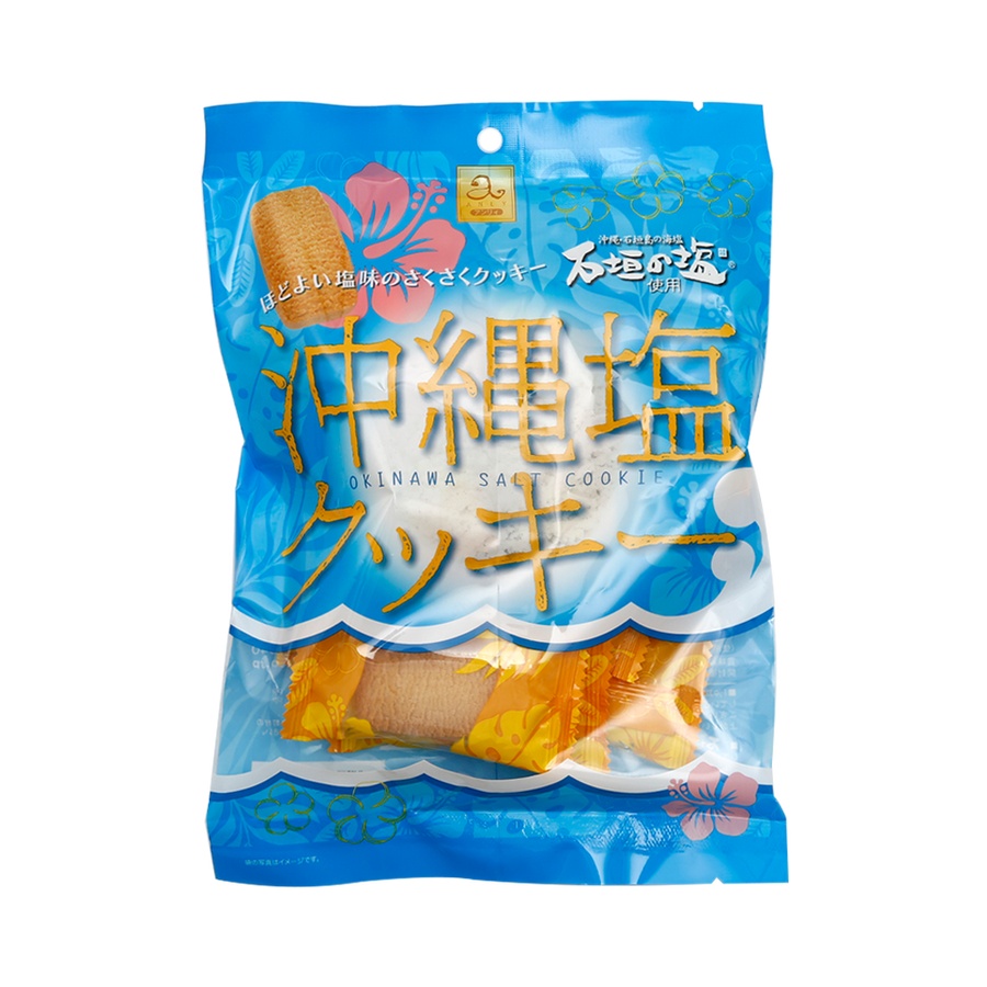 自营chinpindo 珍品堂 冲绳盐味饼干 12个装