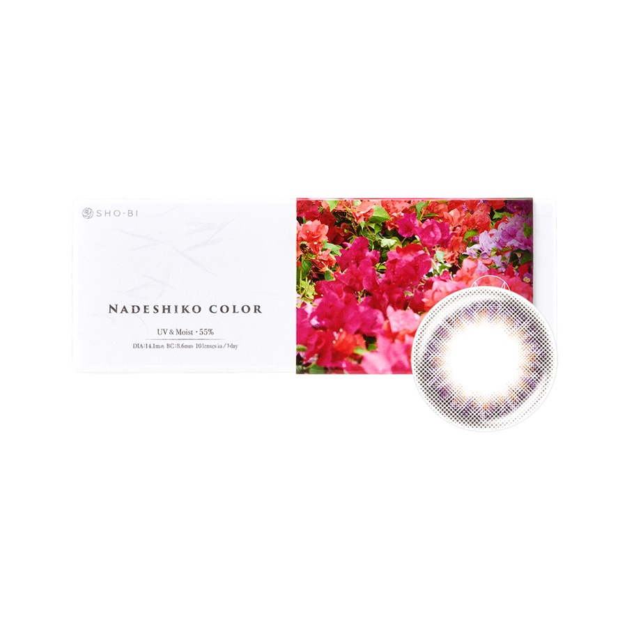NADESHIKO COLOR 水润日抛美瞳 PINK柔情粉 ±0.00 10片