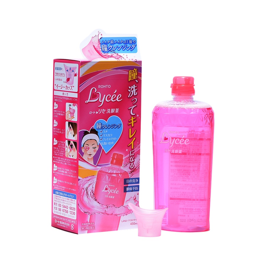 ROHTO 乐敦 Lycee洗眼液 450ML