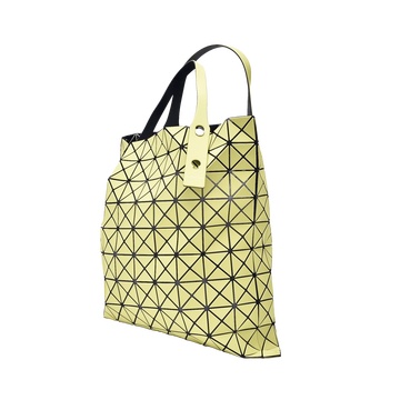 bao bao issey miyake 三宅一生2018新品prism frost手提包 柠檬黄