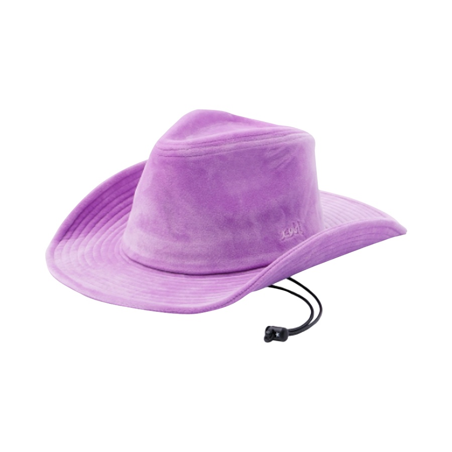 自营x-girl 牛仔帽 浅紫色 均码