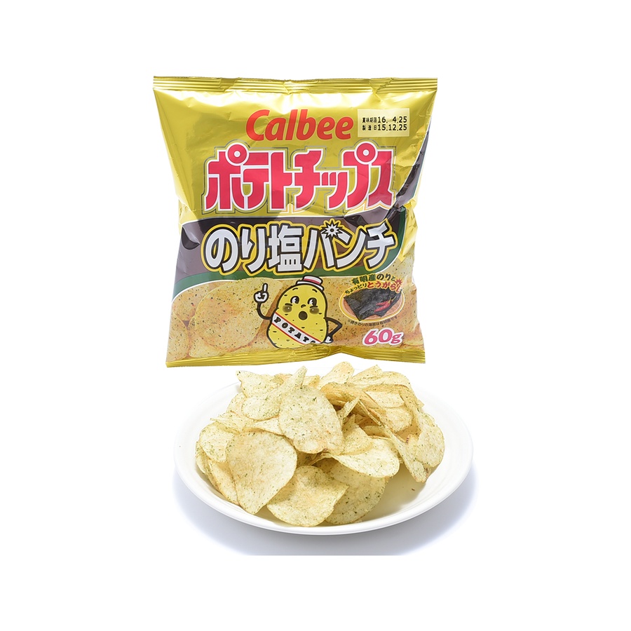 calbee 卡乐比 辣海苔薯片 60g