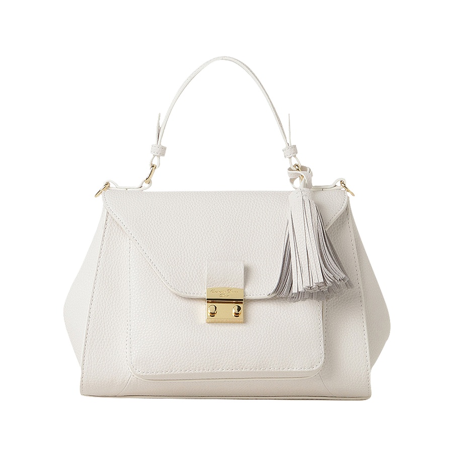 自营samantha thavasa deluxe refi挎包 大号 白色