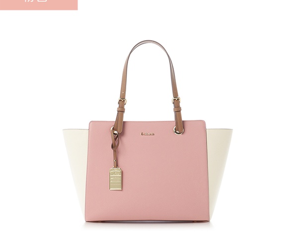 自营& chouette 双色托特包 海军蓝