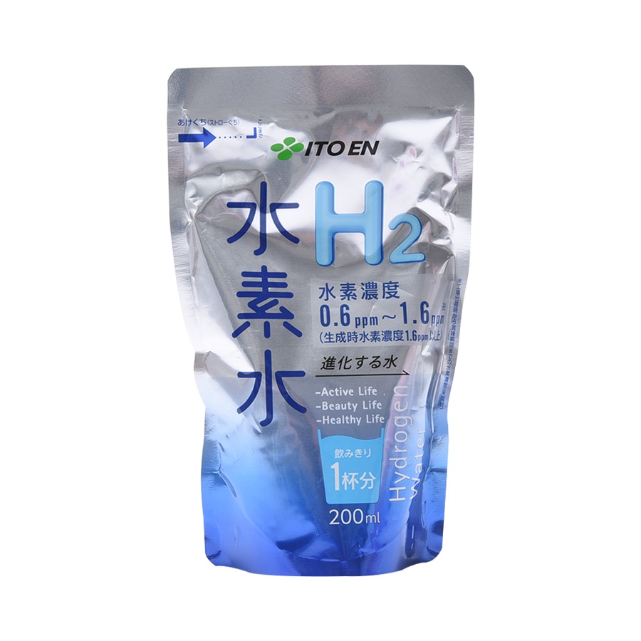 itoen 伊藤園 鋁製袋裝水素水h2 200ml