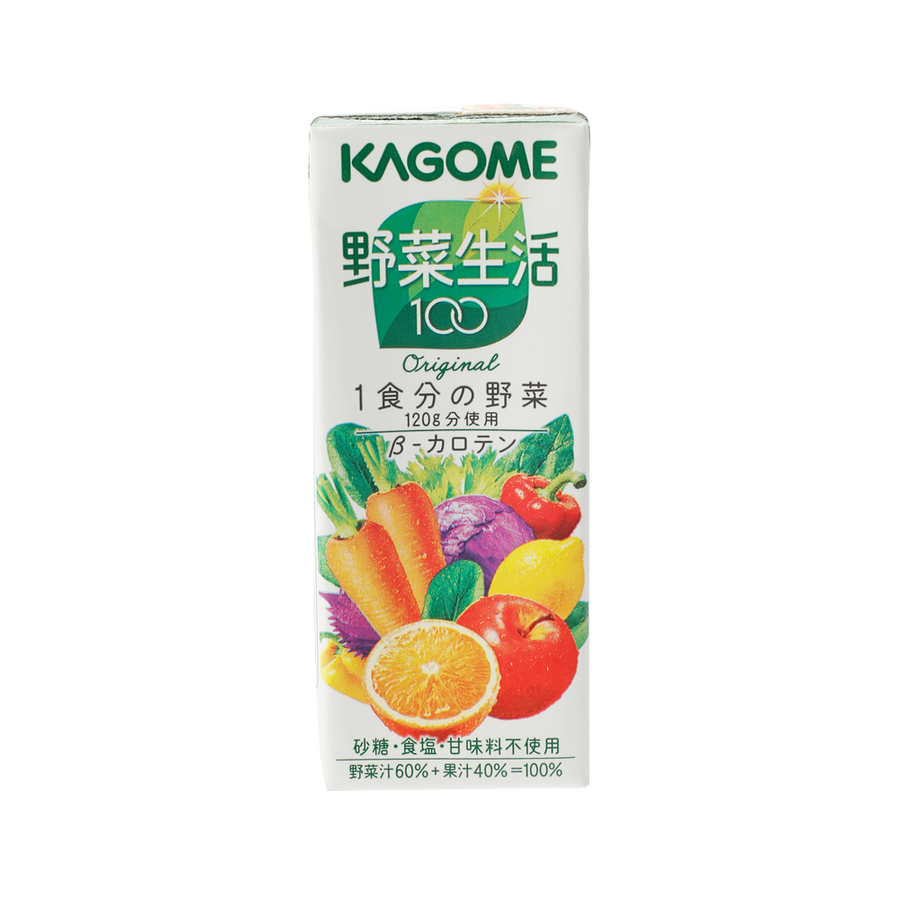 KAGOME 可果美 野菜生活100 混合果蔬汁 200ml