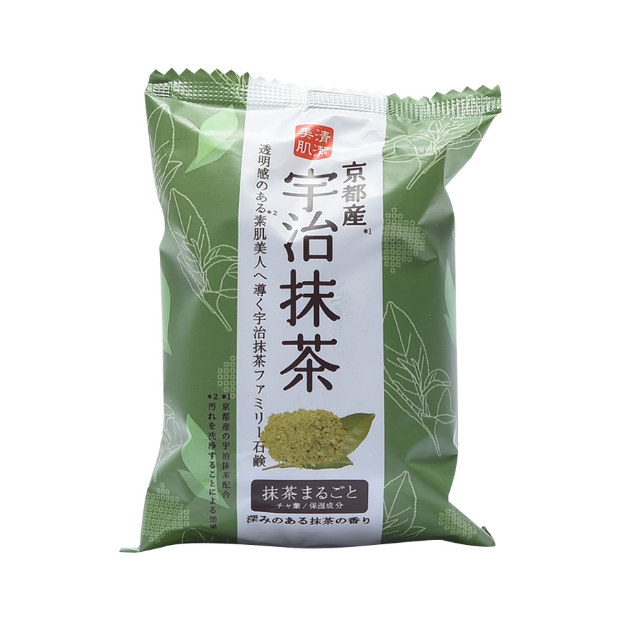 PELICAN 派力康 洁面天然美肤皂 宇治抹茶 80g