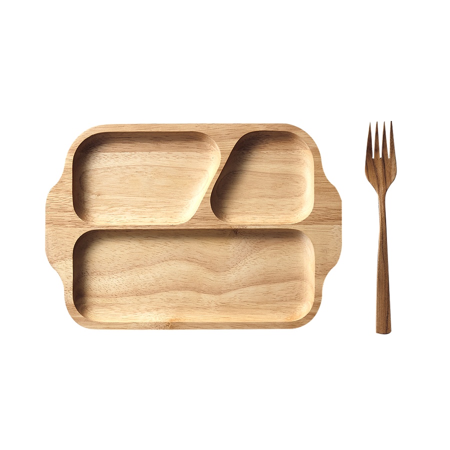 francfranc 木质餐盘 自然色