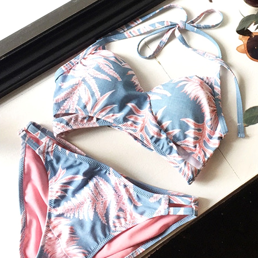 ungrid挂脖式吊带比基尼_ungrid服饰内衣女装_豌豆公主