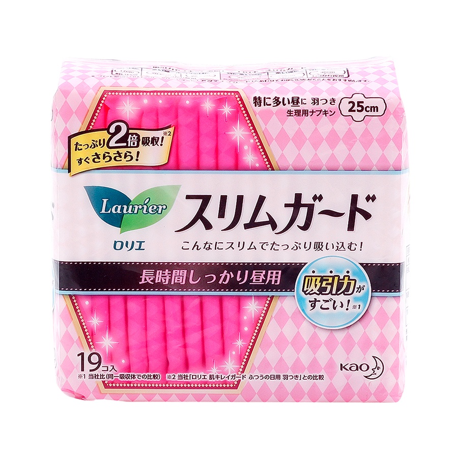 Laurier 乐而雅 瞬吸超薄日用卫生巾 25CM