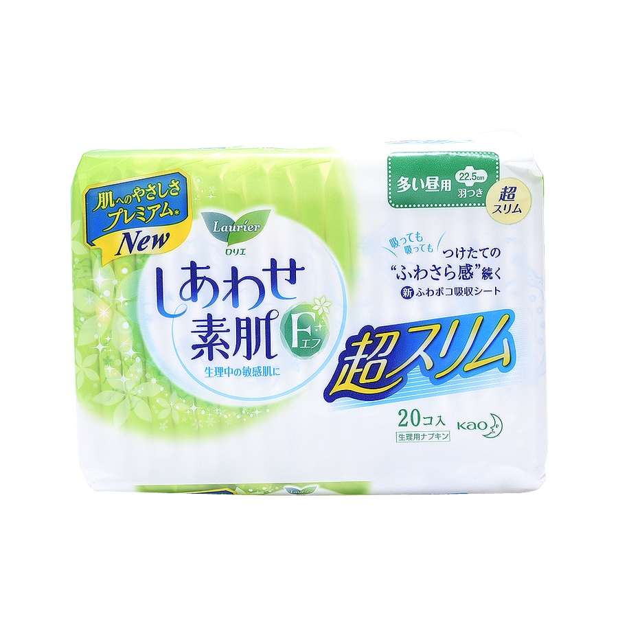 Laurier 乐而雅 超薄F系列日用卫生巾 22.5CM*20片
