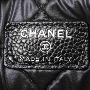 自营【古着】chanel 香奈儿 鱼子酱皮手包(鱼子酱皮) 黑色 (二手)(a)