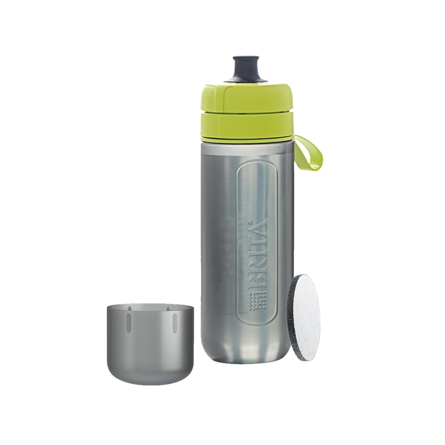 BRITA 碧然德 fill&go Active 便携式净水过滤杯 青柠色 1个