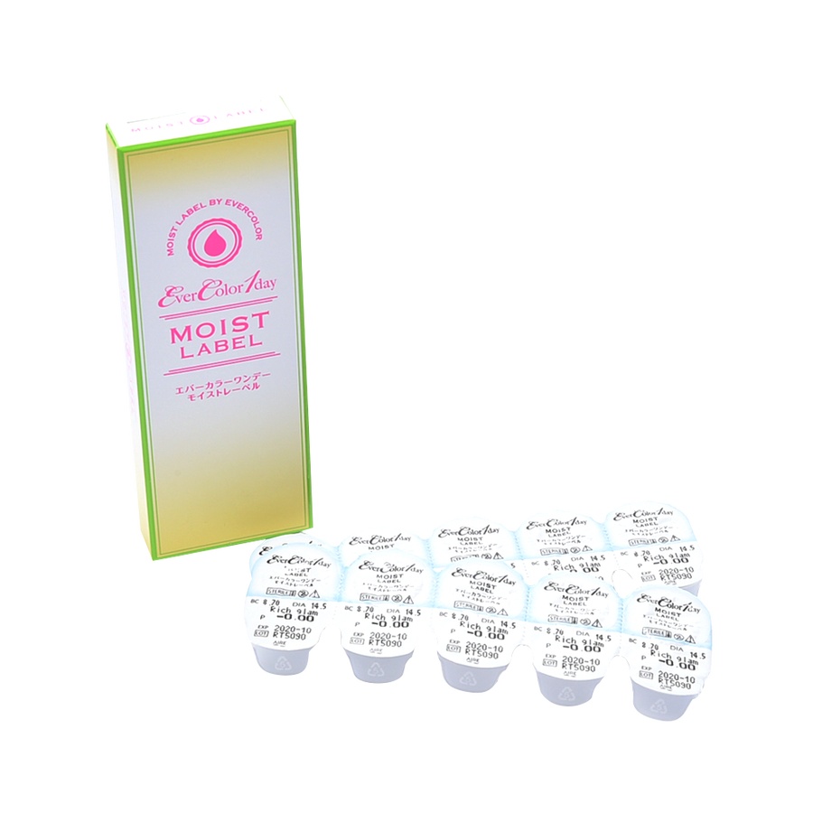 EverColor 日抛型美瞳 花朵棕 10片装 -3.50