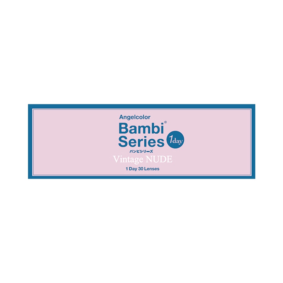 AngelColor Bambi系列日抛型美瞳 复古裸色 30枚 ±0.00