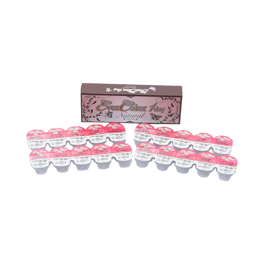 EverColor 日抛型美瞳 香槟棕 20片装 -0.50