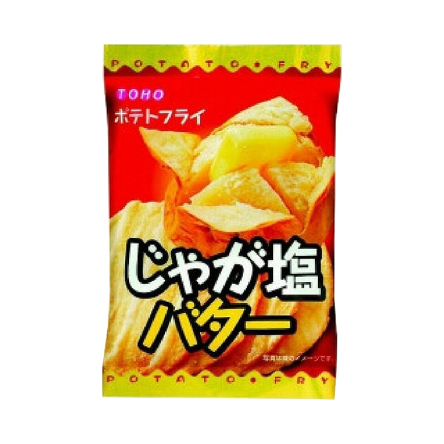 TOHO 东丰制果 休闲轻食酥脆薯片 黄油盐味 11g