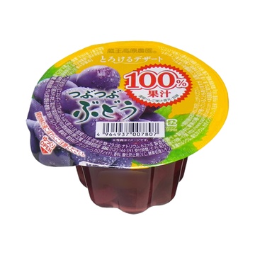 自营zao highland 蔵王高原农园 果肉果汁果冻 葡萄 160g