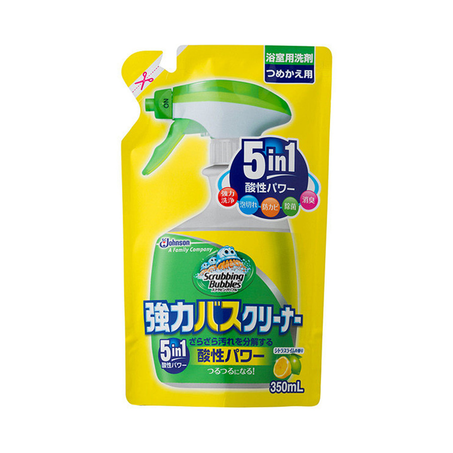 scrubbing bubbles 超强去污浴室清洁剂:柑橘香型 350ml 1袋