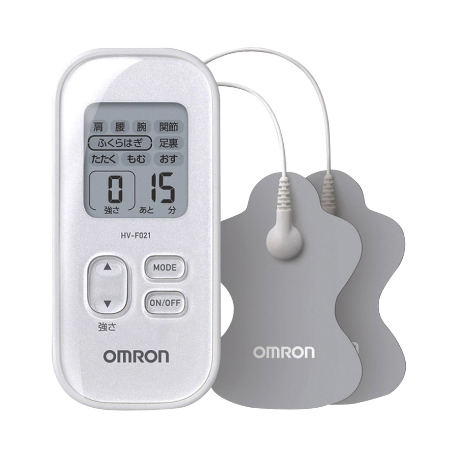 OMRON 欧姆龙 低周波按摩仪 HV-F021-W 白色 1台