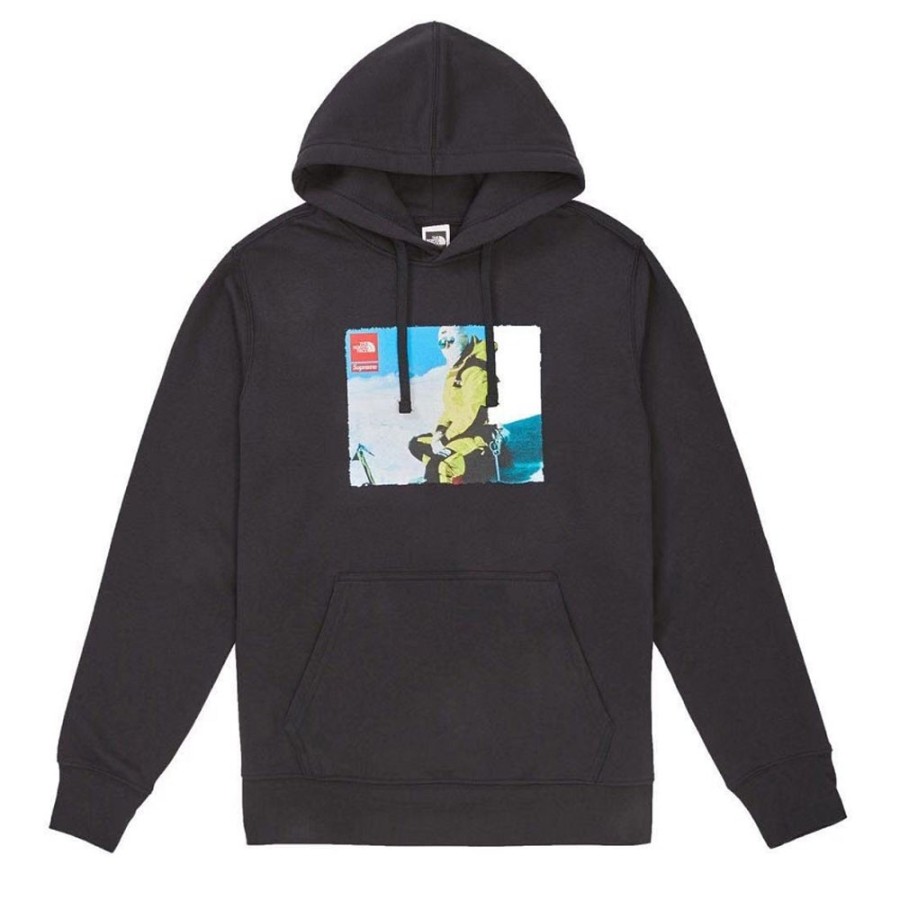 supreme x the north face北面联名 photo hooded sweatshirt 北面