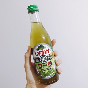 自营kimura 木村饮料 静冈富士山抹茶苏打碳酸汽水 240ml
