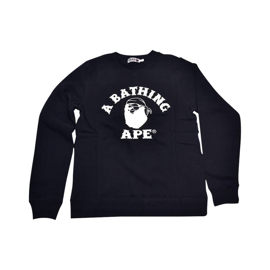 bape 经典logo卫衣4d70213016 黑色 xs