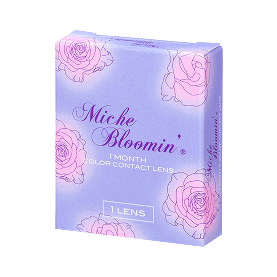 Miche Bloomin 月抛美瞳 Mermaid Gray 2枚 ±0.00
