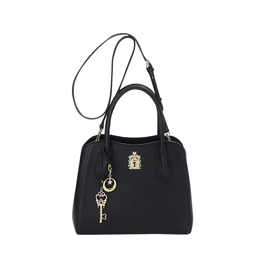 anna sui 吊坠手提单肩包 黑色
